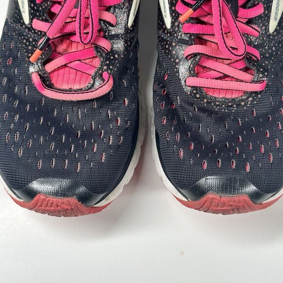 Brooks Womens Glycerin 16 Running Shoes Black 1202781B070 Lace Up Low Top 7 B - Picture 5 of 16
